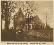 870127 Gezicht op het gebouwencomplex van het voormalige Kartuizerklooster Nieuwlicht (Laan van Chartroise) te Utrecht.